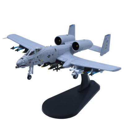 1/100 A-10A Thunderbolt II Warthog Attack Plane Metal Fighter Military Model