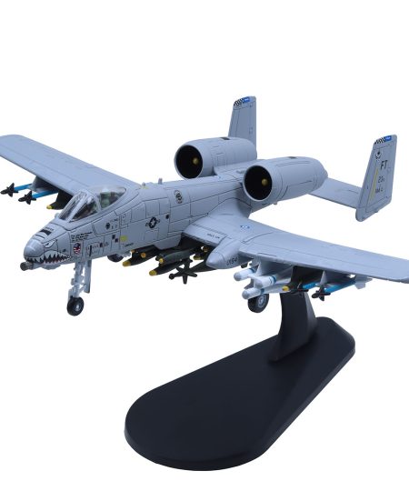 1/100 A-10A Thunderbolt II Warthog Attack Plane Metal Fighter Military Model