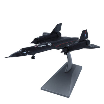 1/144 Scale US Air Force SR-71 Blackbird Reconnaissance Aircraft Metal Military Plane Diecast Model