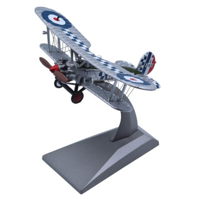 1:72 Bristol Bulldog Biplane Fighter Metal Plane Model British Royal Air Force Military Airplane Diecast Model