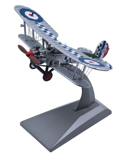 1:72 Bristol Bulldog Biplane Fighter Metal Plane Model British Royal Air Force Military Airplane Diecast Model
