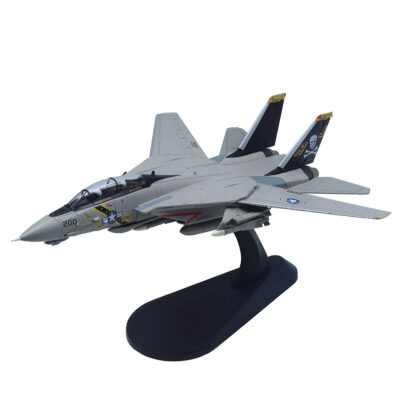 USA Navy F-14A VF-84 Jolly Rogers Pirate Flag Squadron BuNo 160309 1/100 Aircraft Model