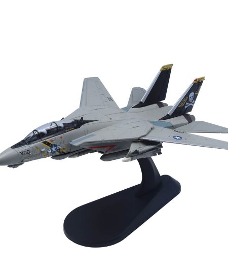USA Navy F-14A VF-84 Jolly Rogers Pirate Flag Squadron BuNo 160309 1/100 Aircraft Model