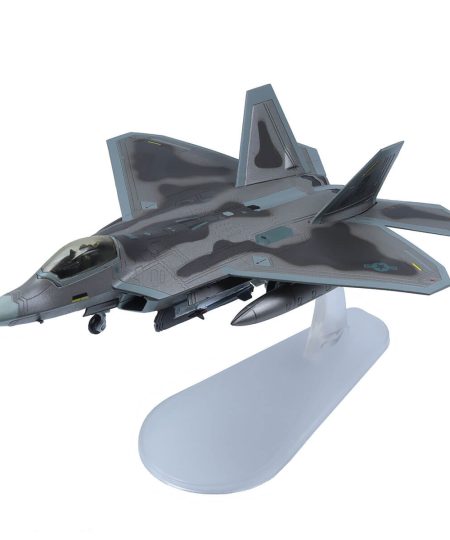 1:100 F-22 Raptor US Air Force Military Diecast Airplane Model