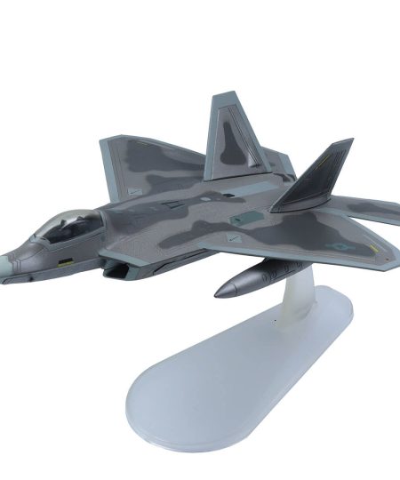 1:100 F-22 Raptor Fighter Attack Metal Plane Model