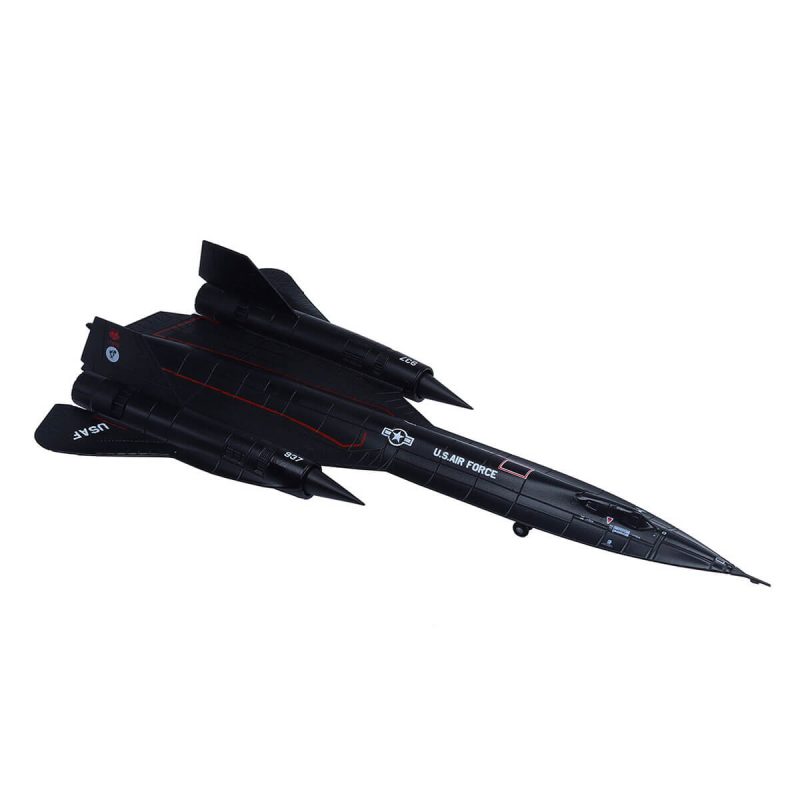 Maquette avion de reconnaissance Blackbird 1/144 Diecast -71A pour