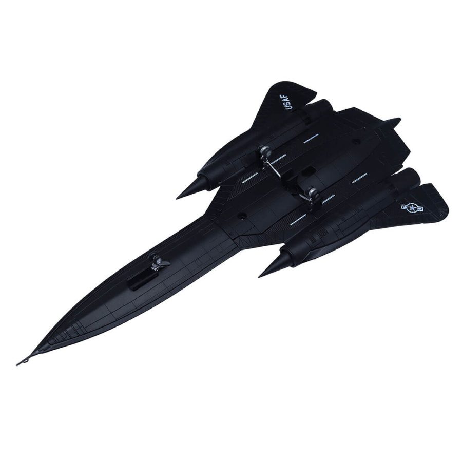 Maquette Avion Blackbird SR-71 1/144 Diecast - SODIAL, Pour Enfants