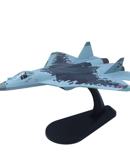 1/100 SU-57 Sukhoi Diecast Aircraft Model Felon Stealth Fighter Bort 053