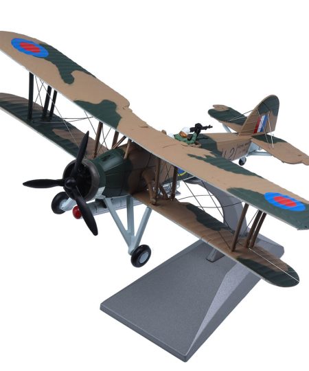 1/72 Scale Swordfish Double-Wing Torpedo Attack Aircraft UK Model Military Fighter Alloy Diecast Model