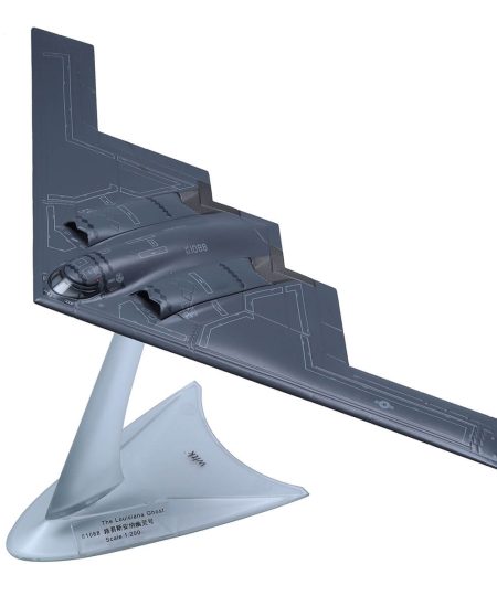 U.S. Air Force B-2A Stealth Bomber Spirit of Louisiana 1088 1/200 Diecast Aircraft Pre-builded Model