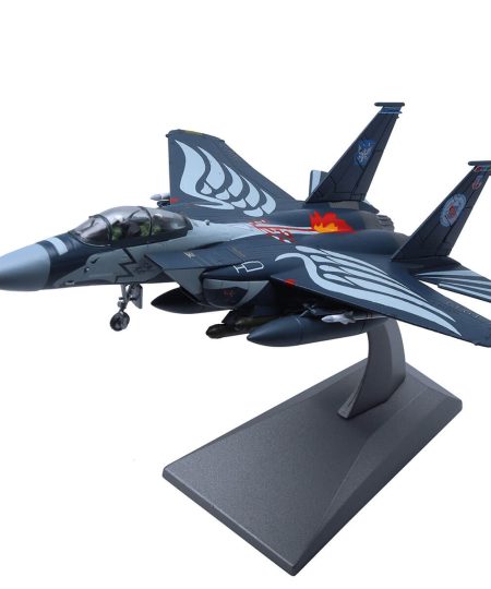 1/100 F-15 Strike Eagle Bomber Model Diecast Alloy Aircraft Military Airplane Models