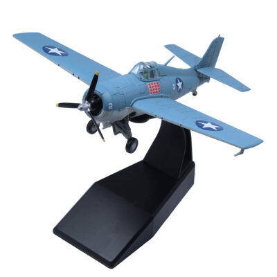 1/72 Grumman F4F Wildcat Fighter Plane Model Diecasted Aircraft Pre-builded Model