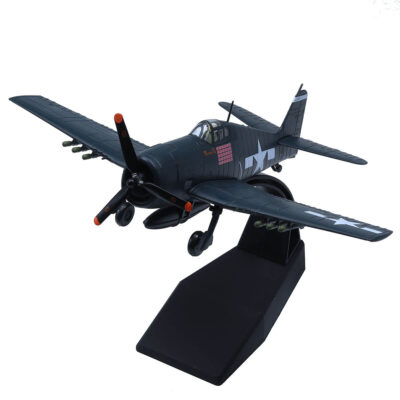 Fighter Jet Model 1/72 Scale Grumman F6F Hellcat Plane Model Diecast Military Airplane Model