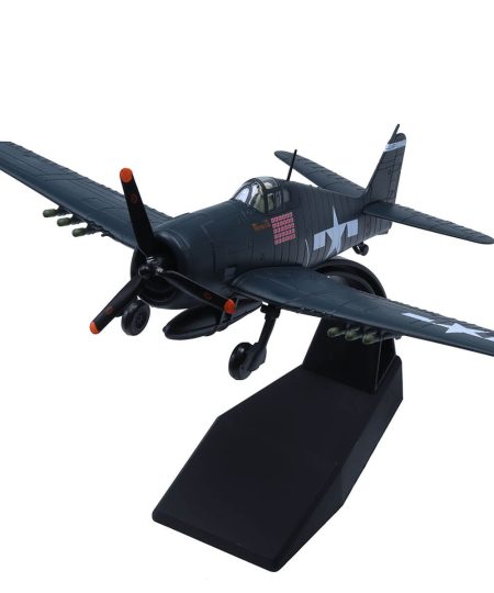 Fighter Jet Model 1/72 Scale Grumman F6F Hellcat Plane Model Diecast Military Airplane Model