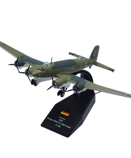 1/144 Germany 1942 Focker-Wulf FW-200 Condor Model Military Transport Reconnaissance Aircraft Model