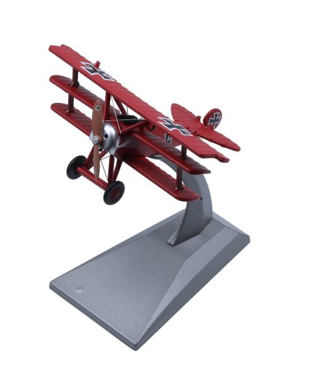 1/72 Scale Fokker Dr-1 The Red Baron German Triplane Fighter Diecast Military Model