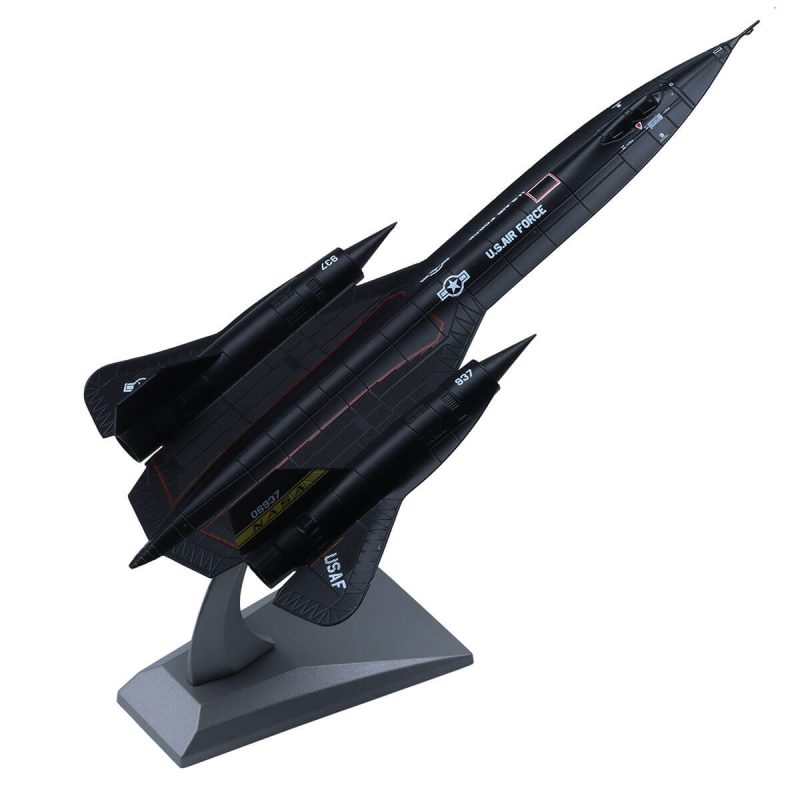 1:144 SR 71 Blackbird Plane Model Diecast Military Fighter Attack ...