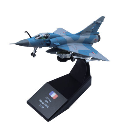 1/100 France Mirage 2000C Military Plane Model Diecast Aircraft Pre-builded Model