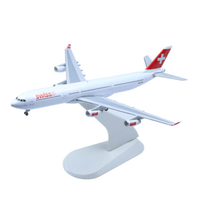 Swiss Airbus A340-300 Metal Diecast Airplane Model HB-JMA 1/500