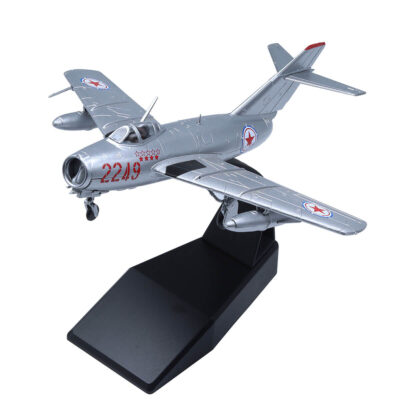 MIG-15 Fighter Attack Metal Plane Model Korean War Military Airplane Model 1/72
