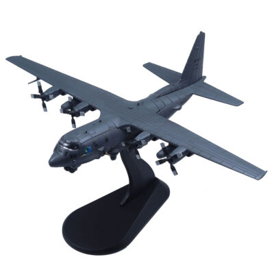 1/200 Lockheed AC-130 Air Gunship Airplane Model Military Aircraft Diecast Models