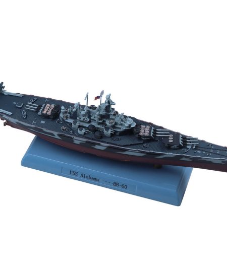 1:1000 USS Alabama BB-60 Warship Model Diecast Battleship Models
