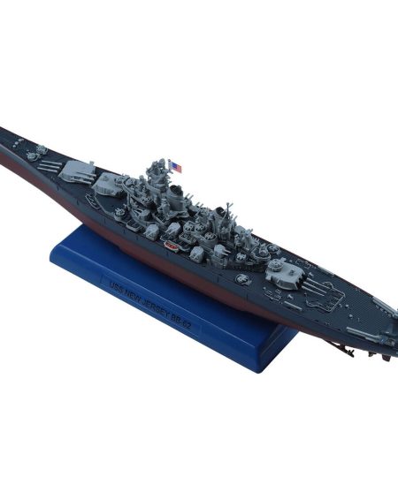 1:1000 USS New Jersey bb-62 1944 Battleship Model Diecast Warship Pre-Built Models