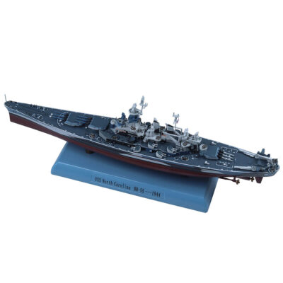 1:1000 USS North Carolina BB-55 Warship Model Diecast Battleship Models