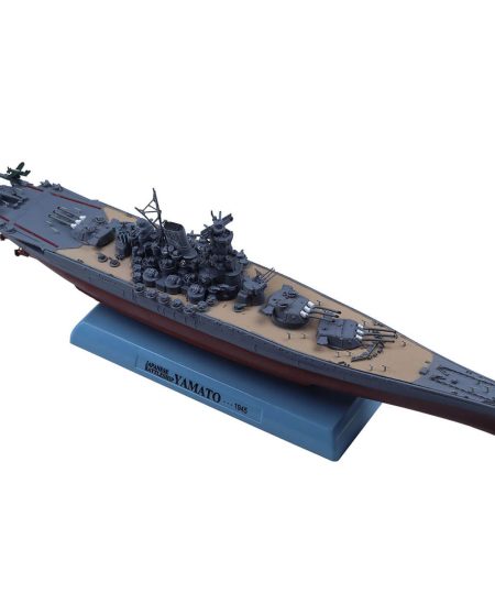 1:1000 Japanese Yamato 1945 Battleship Model Diecast Warship Pre-Built Models