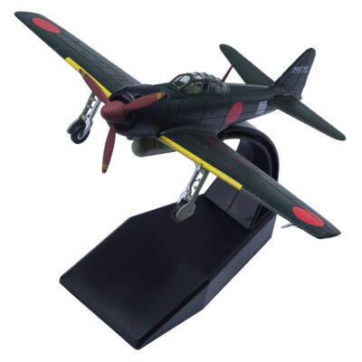1:72 Japanese A6M Zero Fighter Attack Plane Model Diecast Military Airplane Models Green