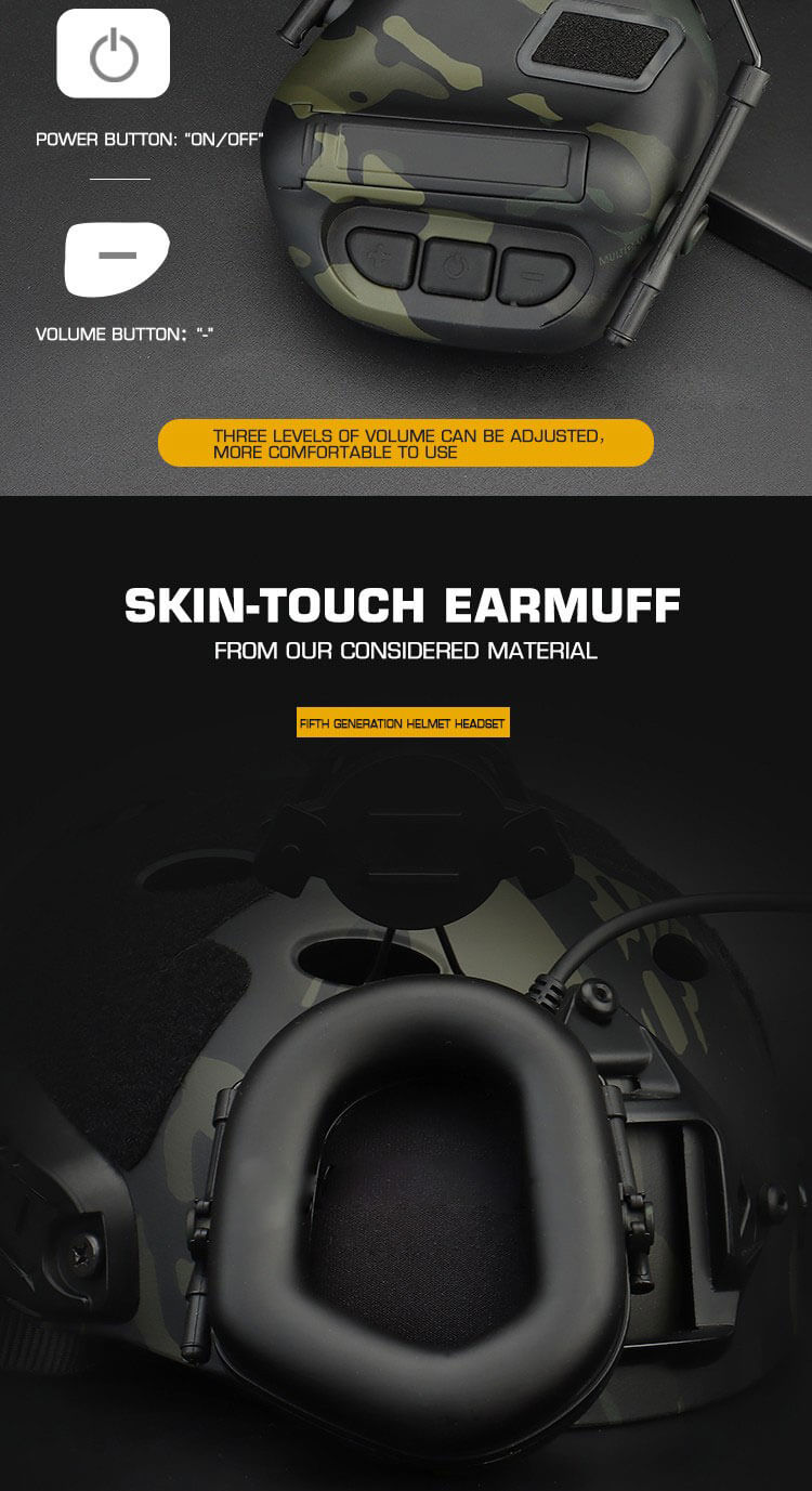 5th Generation Headset Camouflage