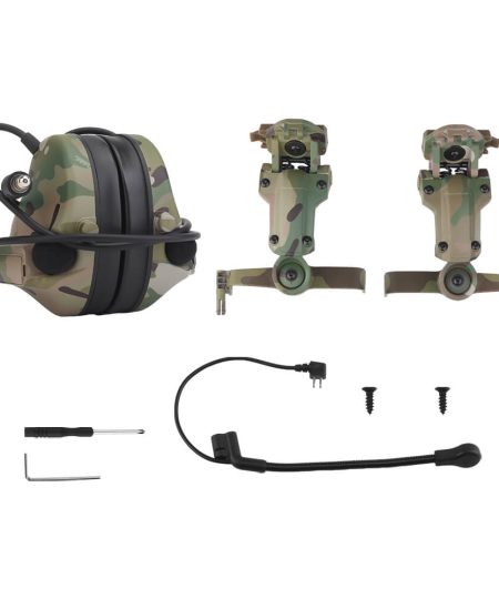 C5 Tactcial Headset Camouflage (Helmet Wear with Noise Reduction)