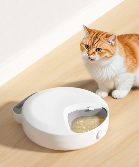UdnorBay Semi-Wet 4 Meals Automatic Dog & Cat Feeder