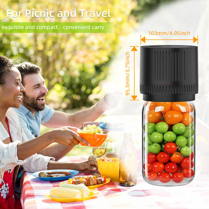 Portable Electric Mason Jar Vacuum Sealer 2