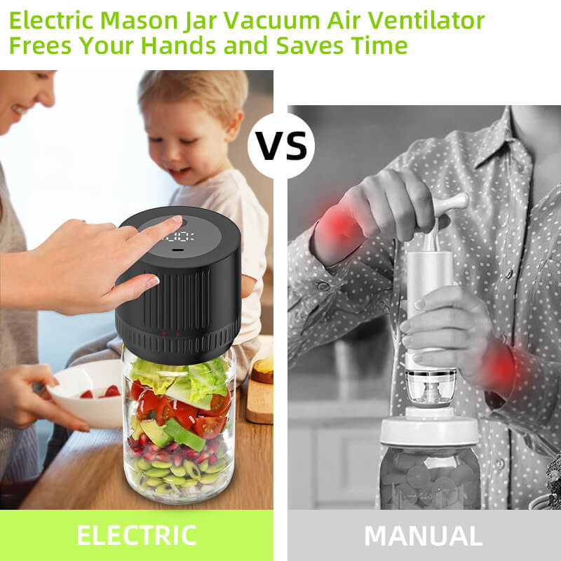 Portable Electric Mason Jar Vacuum Sealer 4